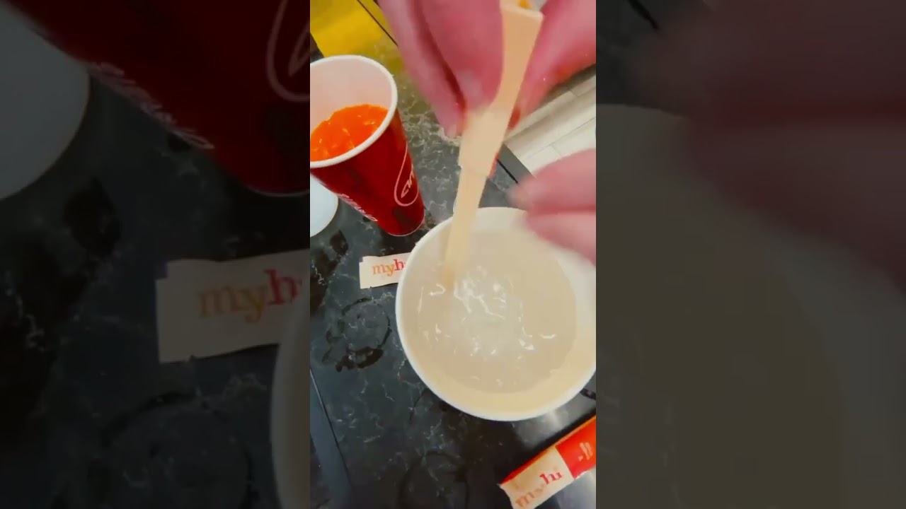 Date night at the movies with 🥤 Just peel the sticker off and stir to infuse 10mgs into any