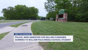 Man accused of selling cannabis gummies to middle school student