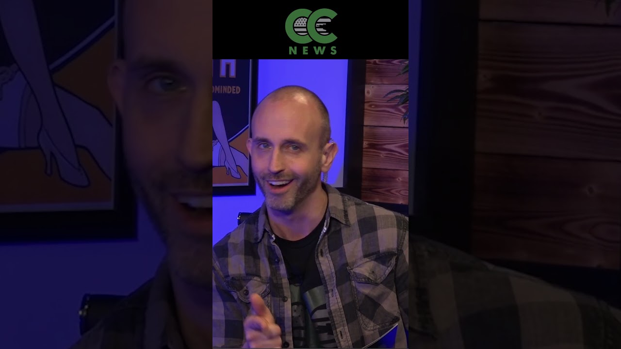 Steve Sings During News  #coughcountrynews #cannabislegalization #cannabisindustry