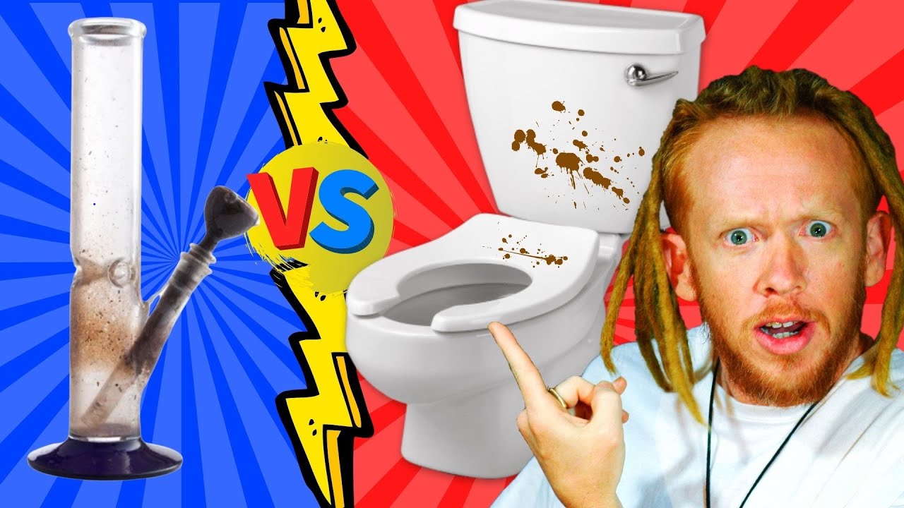 😱Study Says Your Bong Is Dirtier Than A Toilet!