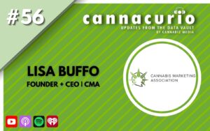 Cannacurio Podcast Episode 56 with Lisa Buffo of Cannabis Marketing Association