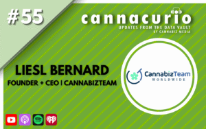 Cannacurio Podcast Episode 55 with Liesl Bernard of CannabizTeam