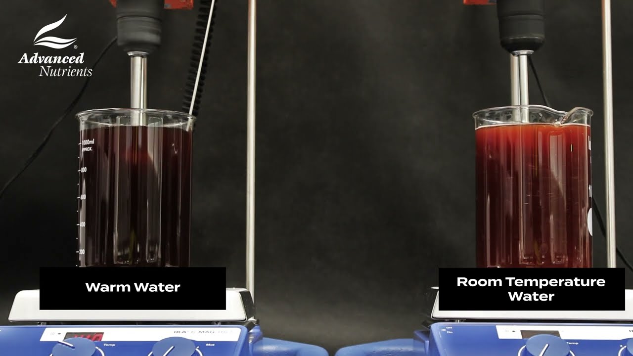 Advanced Nutrients Water-Soluble Powders Mixing Instructions