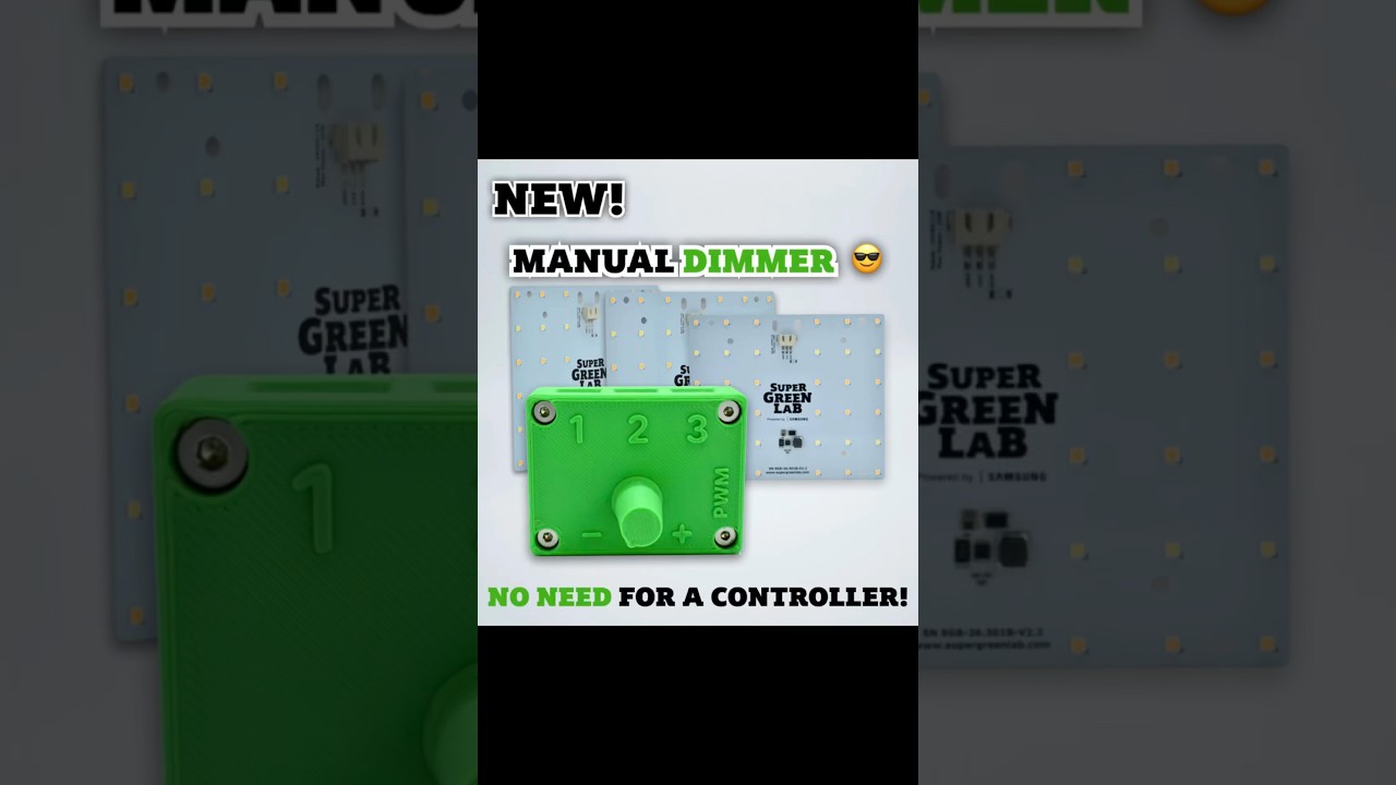 A manual dimmer!!!😎