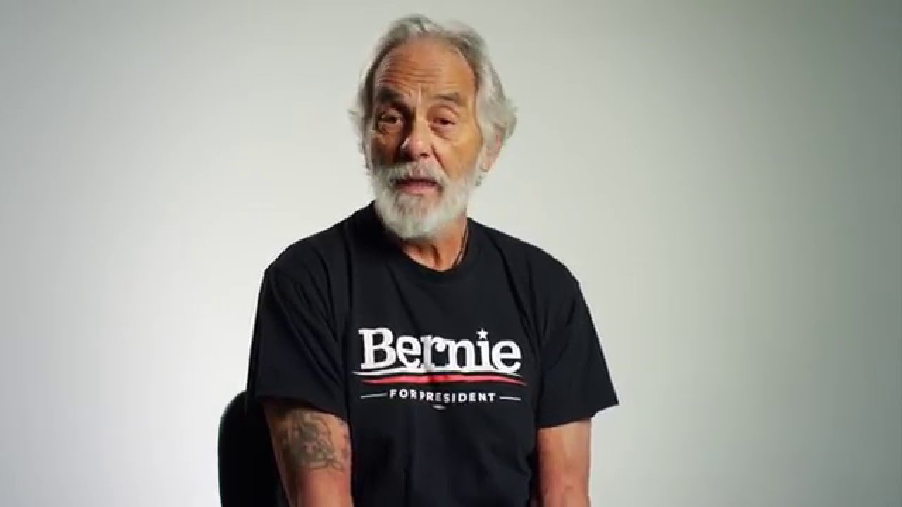 Tommy Chong Feels The Bern