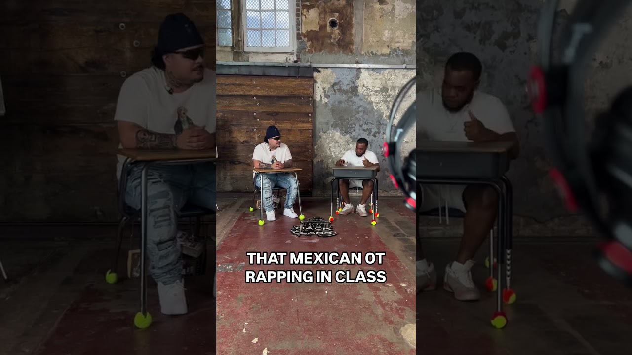 OT rapping in class #thatmexicanot