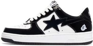 Fashion Sneakers for Men, Shark Lightning Star Graphic Sports Running Shoes for Women, Low Top Casual Sneakers for Daily Wear, Trending Skateboard Sneakers