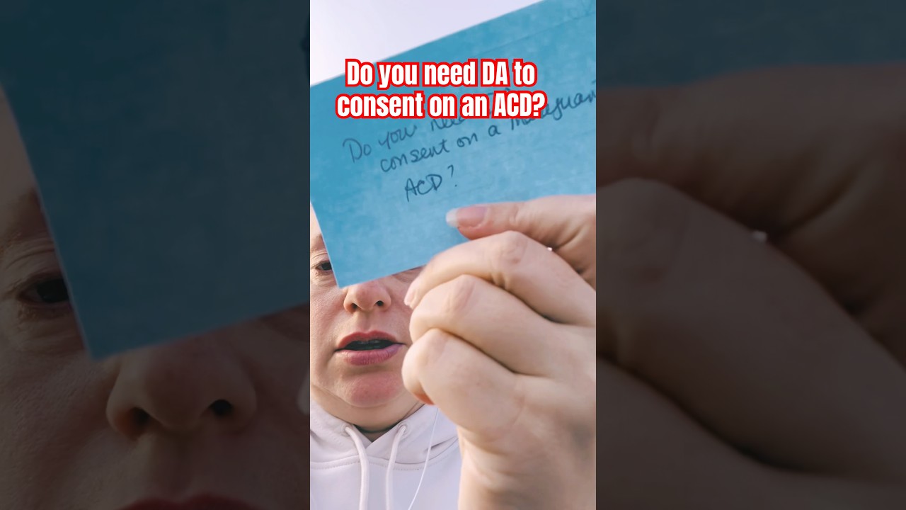 CPL SHORT - Do you need DA consent on a marijuana ACD?