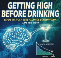Getting High Before Drinking Leads to Much Less Alcohol Consumption Says New Study