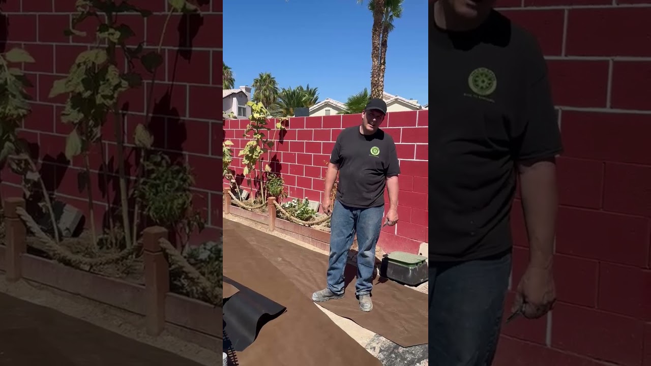 Weed barrier… #puns #humor #backyard