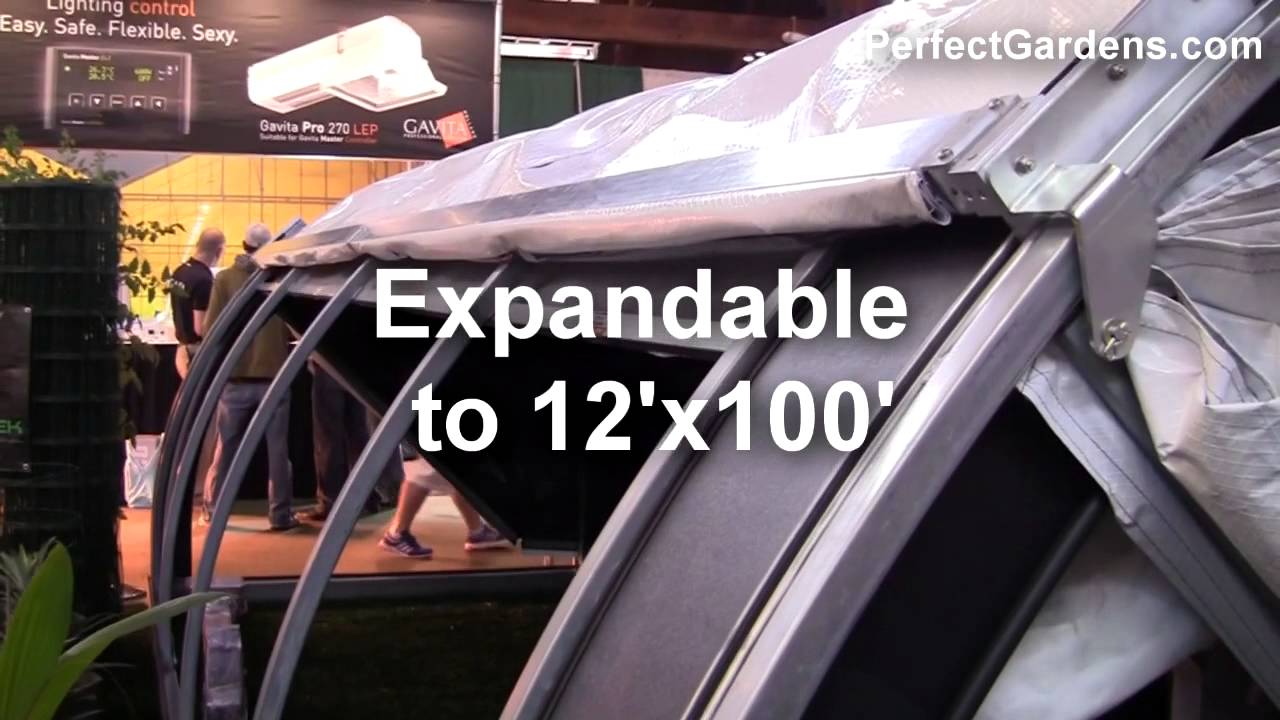 Indoor Gardening Expo 2013: Harvest Excel Greenhouse