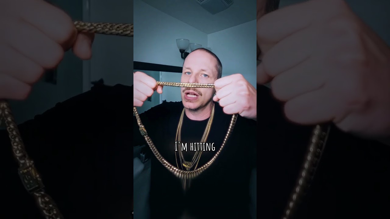 if you wear gold chains youre more important, right!?