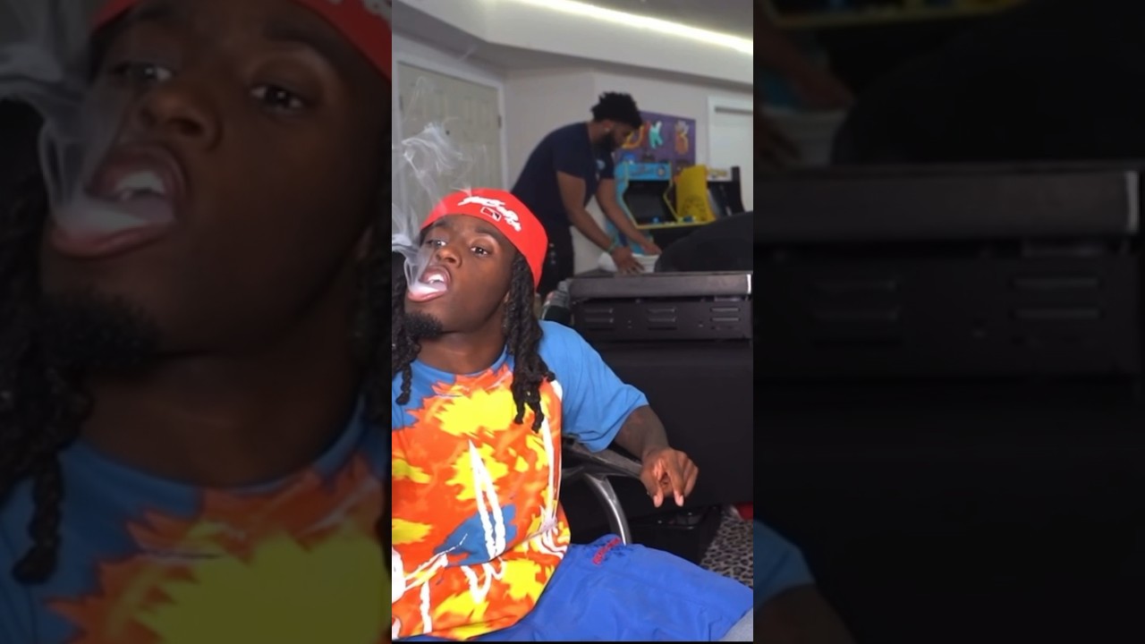 KAI CENAT SMOKES WITH OFFSET!!! #subscribe #viral #kaicenat #live #live #yt #shorts #fyp