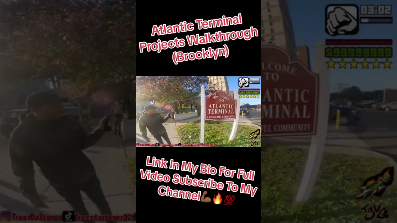 Inside Atlantic Terminal Projects (Brooklyn) #brooklyn #hoodvlogs #nyc #nycha #hoodtime #barclays