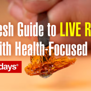 A Fresh Guide to Live Resin Use with Health-Focused Habits