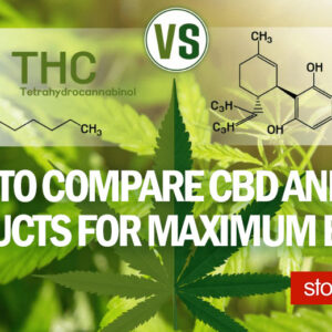 How to Compare CBD and THC Products for Maximum Effect