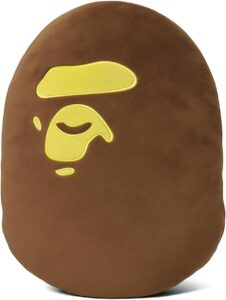 Bape Pillow - Bape Stuffed Pillow for Cute Room Decor - 17"x13" Throw Pillow for Home Decorations - Bape Decor for Living Room Decor, & Bedroom Decor - Great Idea for Birthday Gifts