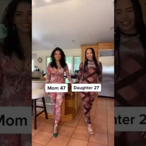 Mom and Daughter 🔥❤️