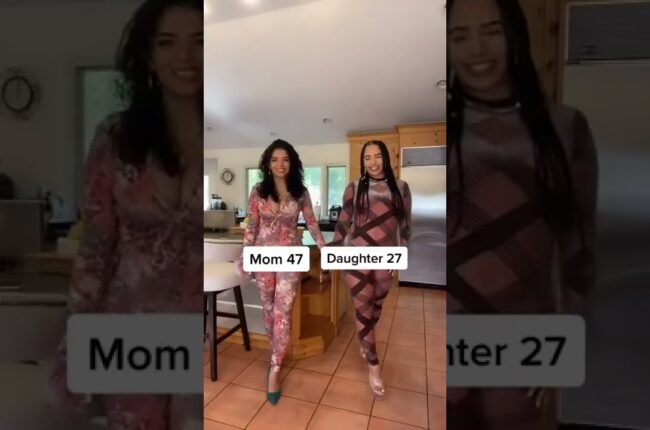 Mom and Daughter 🔥❤️