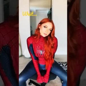 spider girl transformation Spider-Girl costume cosplay #shorts #cosplay #trending