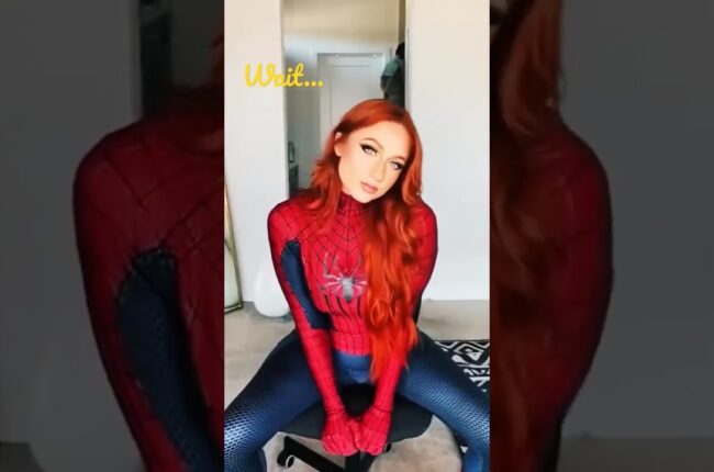 spider girl transformation Spider-Girl costume cosplay #shorts #cosplay #trending