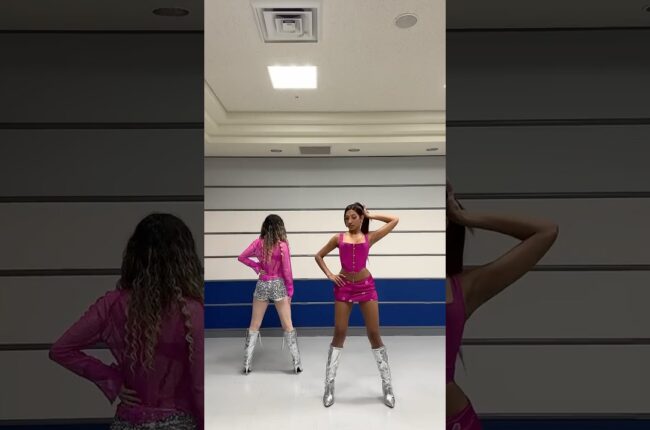 In touch and tapping in 🤞#KATSEYE #KATSEYE_Daniela #KATSEYE_Lara