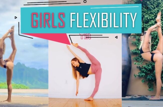 Girls Amazing Splits Stretch Flexibility   Girls are Awesome 😂 Best Tik Tok Compilation