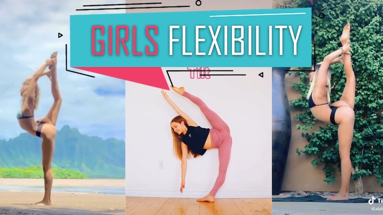 Girls Amazing Splits Stretch Flexibility   Girls are Awesome 😂 Best Tik Tok Compilation