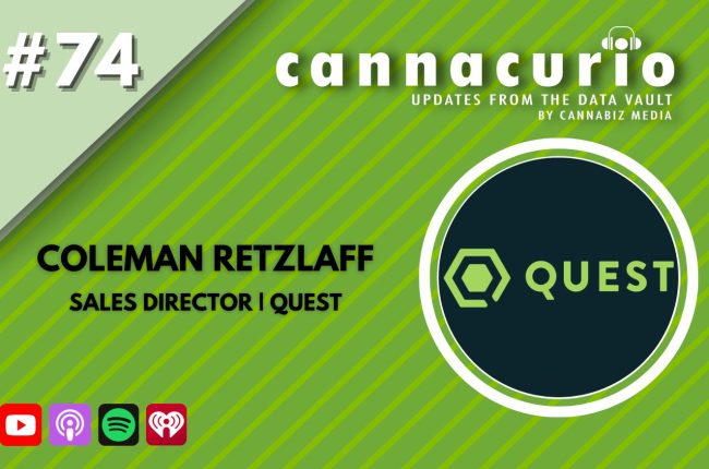 Cannacurio Podcast Episode 74 with Coleman Retzlaff of Quest