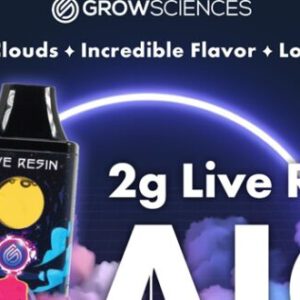 2g Live Resin AIO by Grow Sciences In Stores Tomorrow