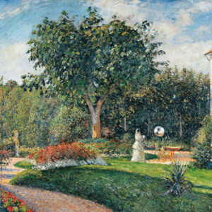 A large estate and green garden