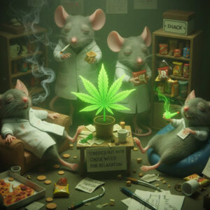 Stressed Out Mice Prefer Cannabis for Relaxation in New Lab Study