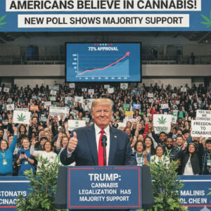Trump Gets Americans Believing in Cannabis? - New Poll Shows Cannabis Legalization Has Majority Support