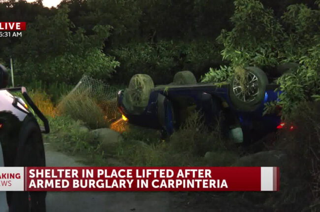 Three arrested in connection with Foothill Road cannabis farm burglary after a search by deputies