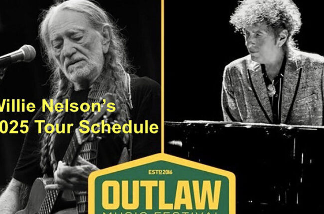 On the Road Again: 40+ Shows on Willie Nelson's 2025 Tour Schedule