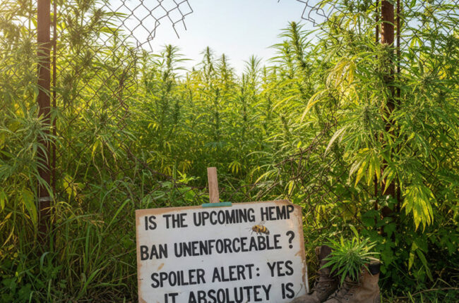 Is the Upcoming Hemp Ban Unenforceable? Spoiler Alert: Yes, It Absolutely Is