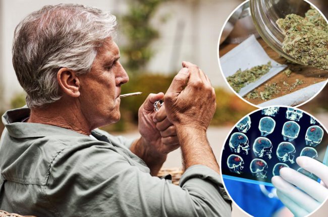 Cannabis may benefit aging brains, study finds