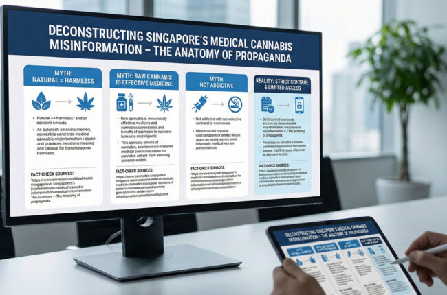 Deconstructing Singapore's Medical Cannabis Misinformation - The Anatomy of Propaganda