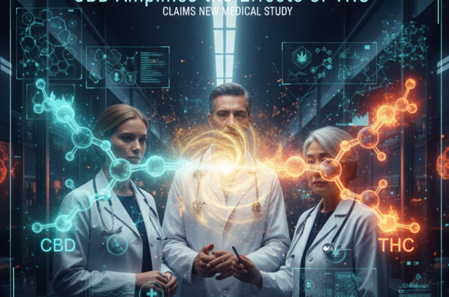 CBD Amplifies the Effects of THC Claims New Medical Study