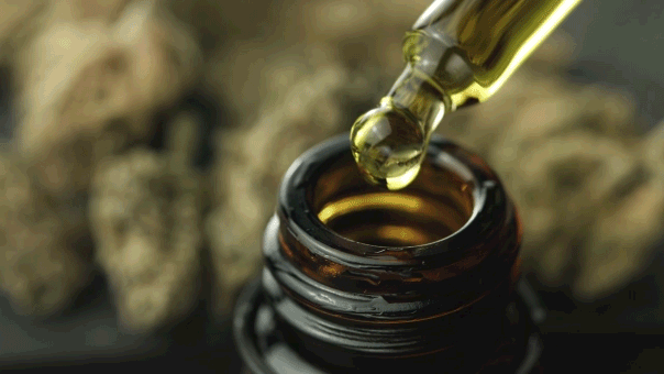 THC cannabis drops