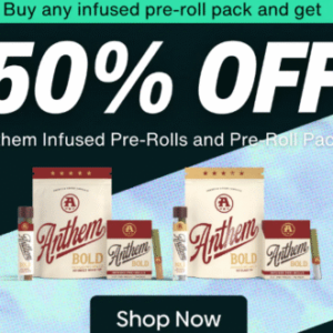 50% Off Infused Pre-Rolls & Pre-Roll Packs @ Curaleaf