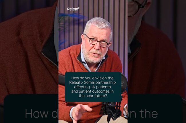 Releaf X Somai: the future of medical cannabis.