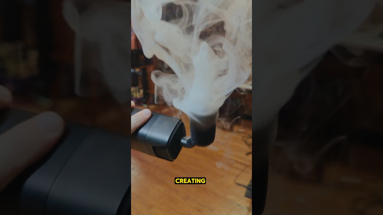 BUDGET smoke machine for film under $100? #filmmaking #filmmakingtips #ulanzifm01 #cinematography