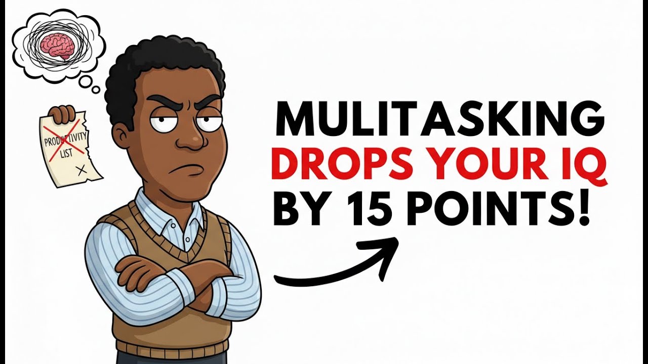 Stop Multitasking  It Drops Your IQ by 15 Points