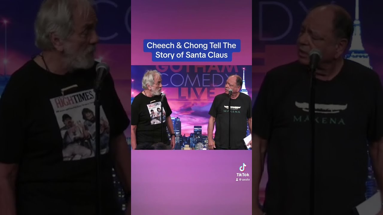 Cheech & Chong Tell the Story of Santa #shorts