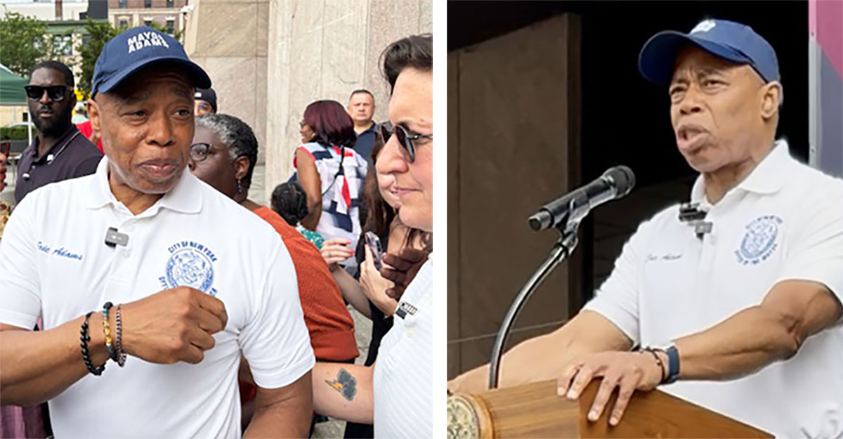 New York Mayor Adams at Weed Fest: 'Let's Keep Lighting Up'