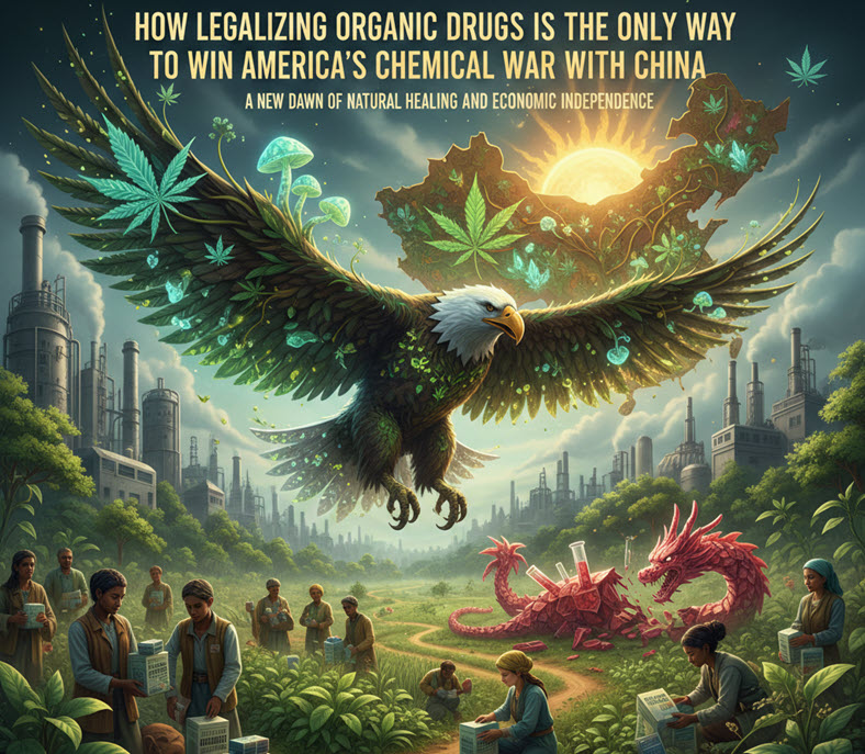 How Legalizing Organic Drugs Is the Only Way to Win America's Chemical War with China