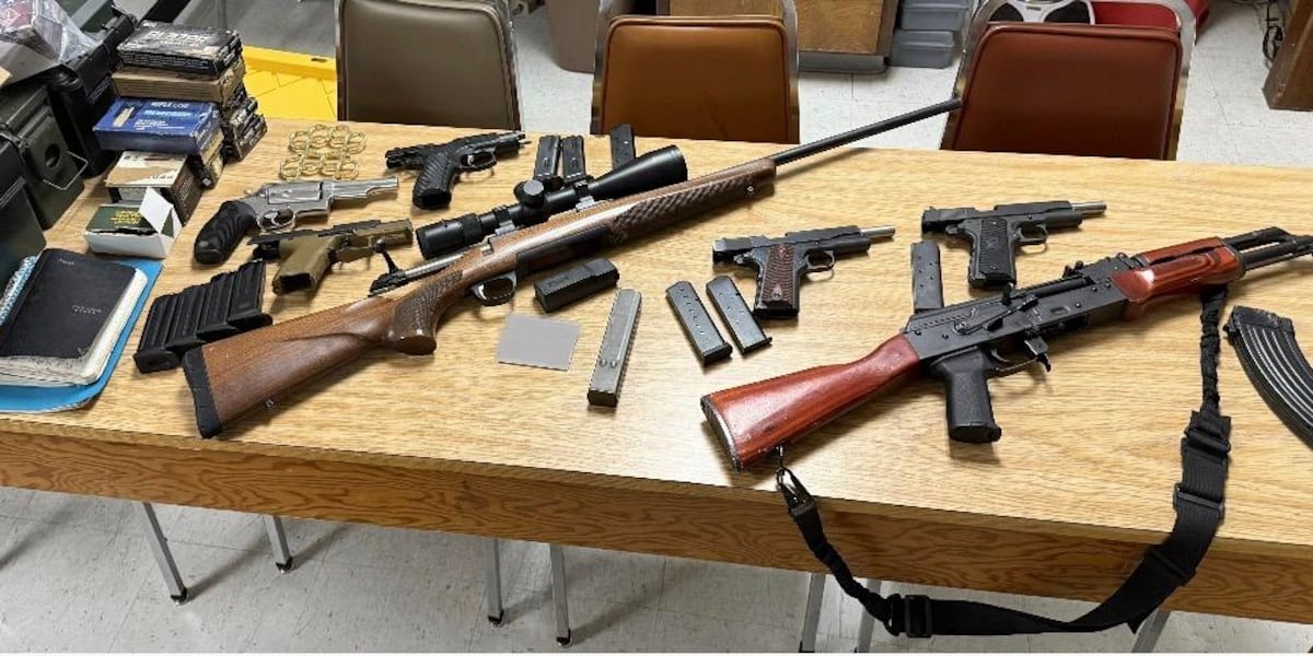 Raid nets 3,395 pounds of cannabis, guns, $20,000, stolen vehicles, jewelry