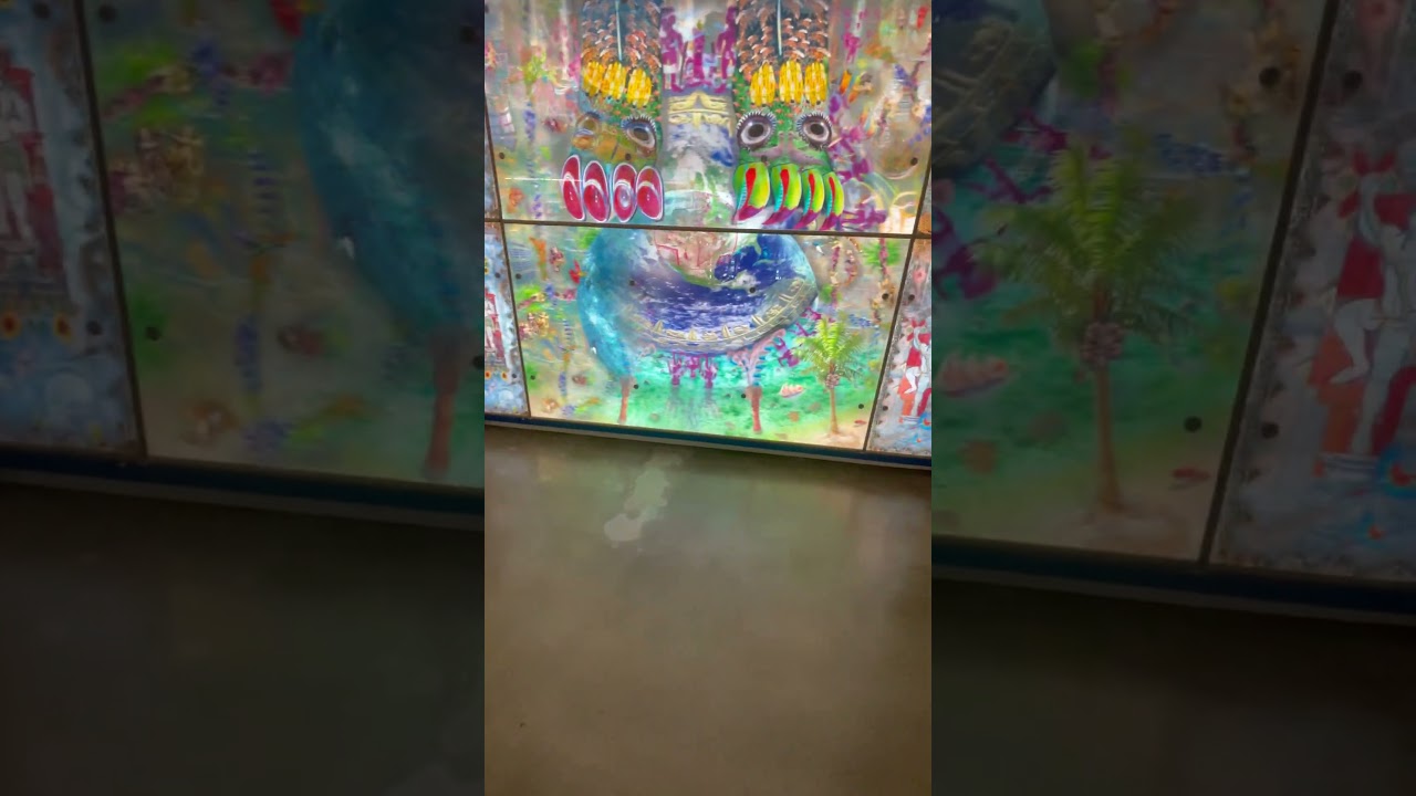 I found this moving picture inside the Cheech Marin museum of art