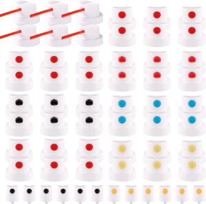 60pcs Spray Paint Caps, Universal Spray Can Shaker Nozzle Fast Coloring Spout Bottle Tips Nozzle Replacement Supplies for Wall Graffiti Montana Ironlak Art Creation Painting